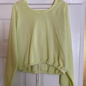 SO Lounge Life Cropped Hooded Sweatshirt